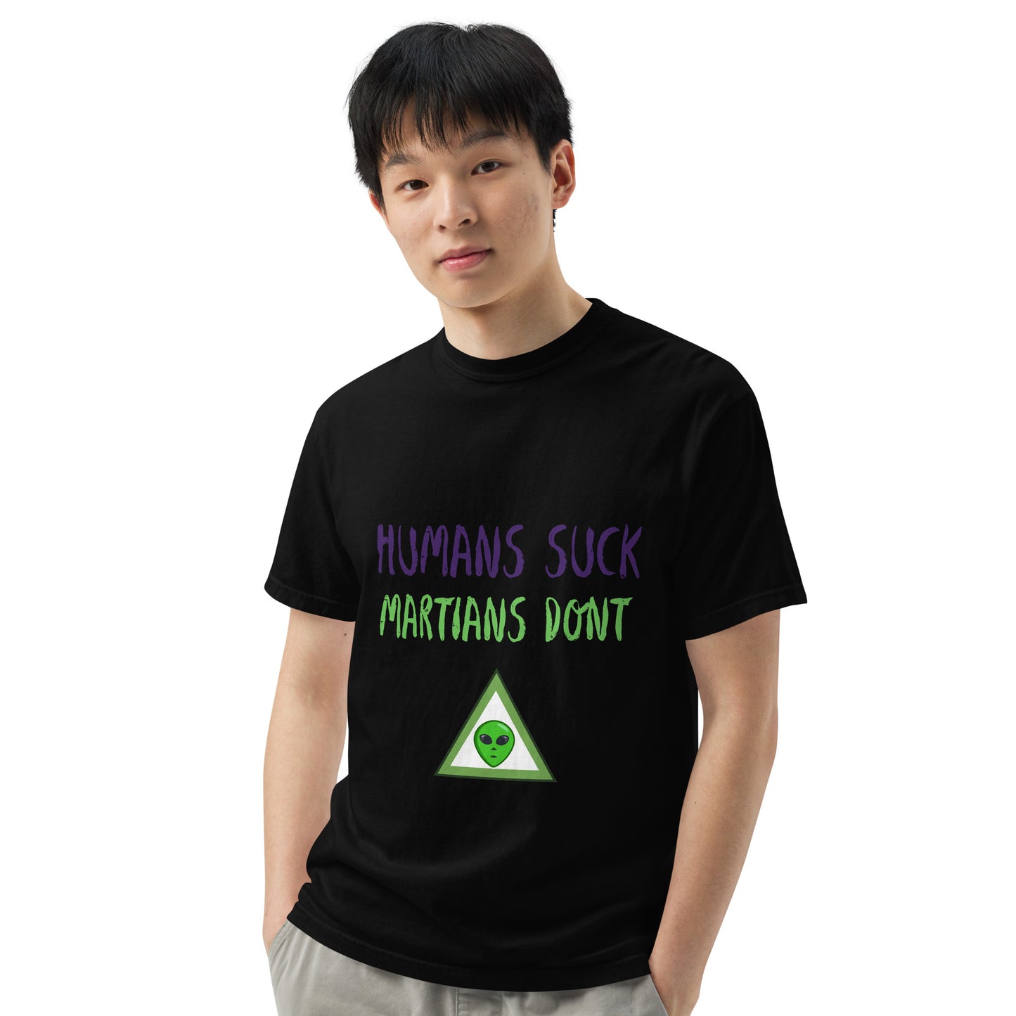 OG Martians “Quote” Unisex garment-dyed heavyweight t-shirt