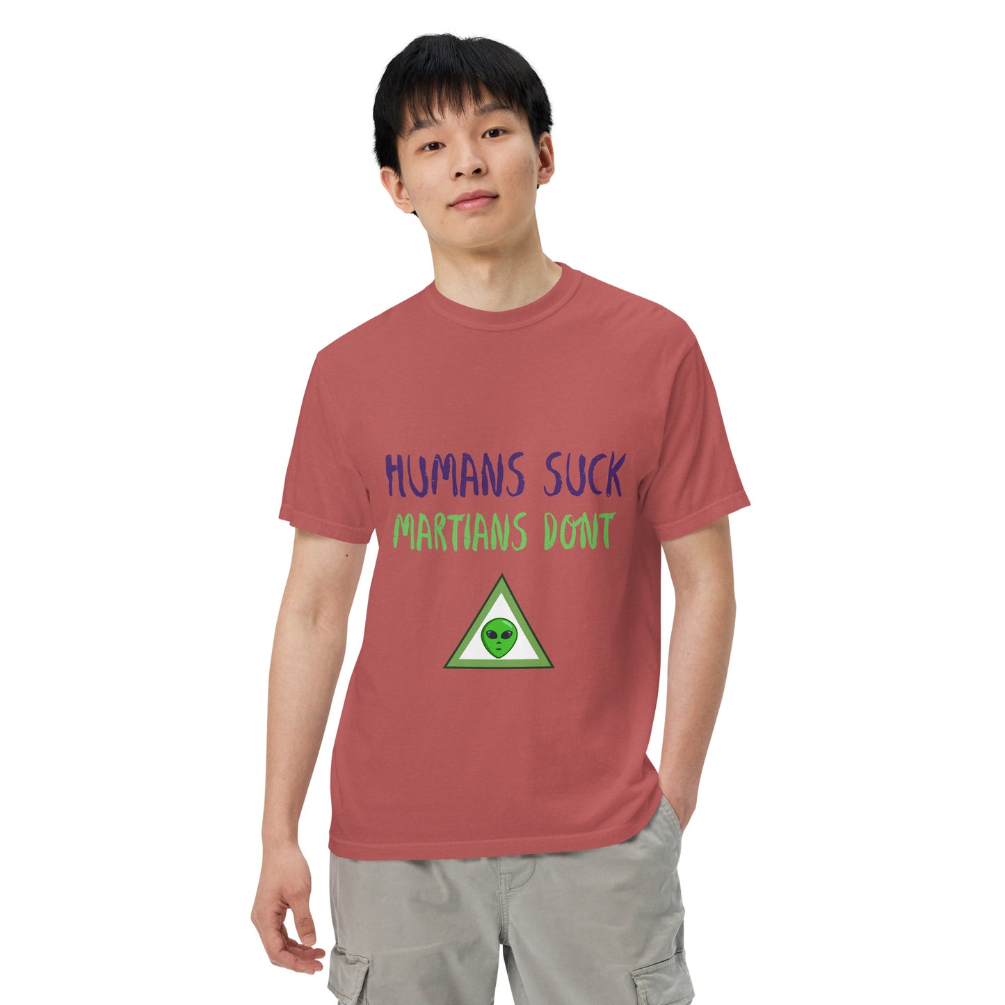 OG Martians “Quote” Unisex garment-dyed heavyweight t-shirt