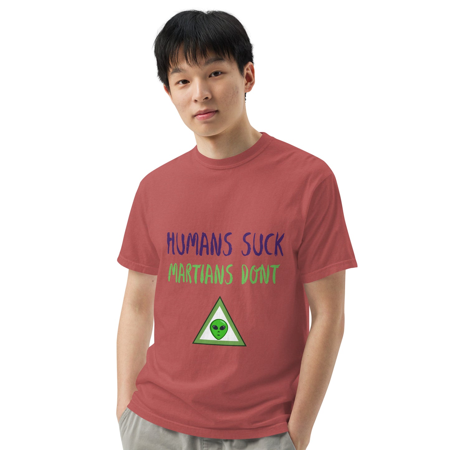 OG Martians “Quote” Unisex garment-dyed heavyweight t-shirt