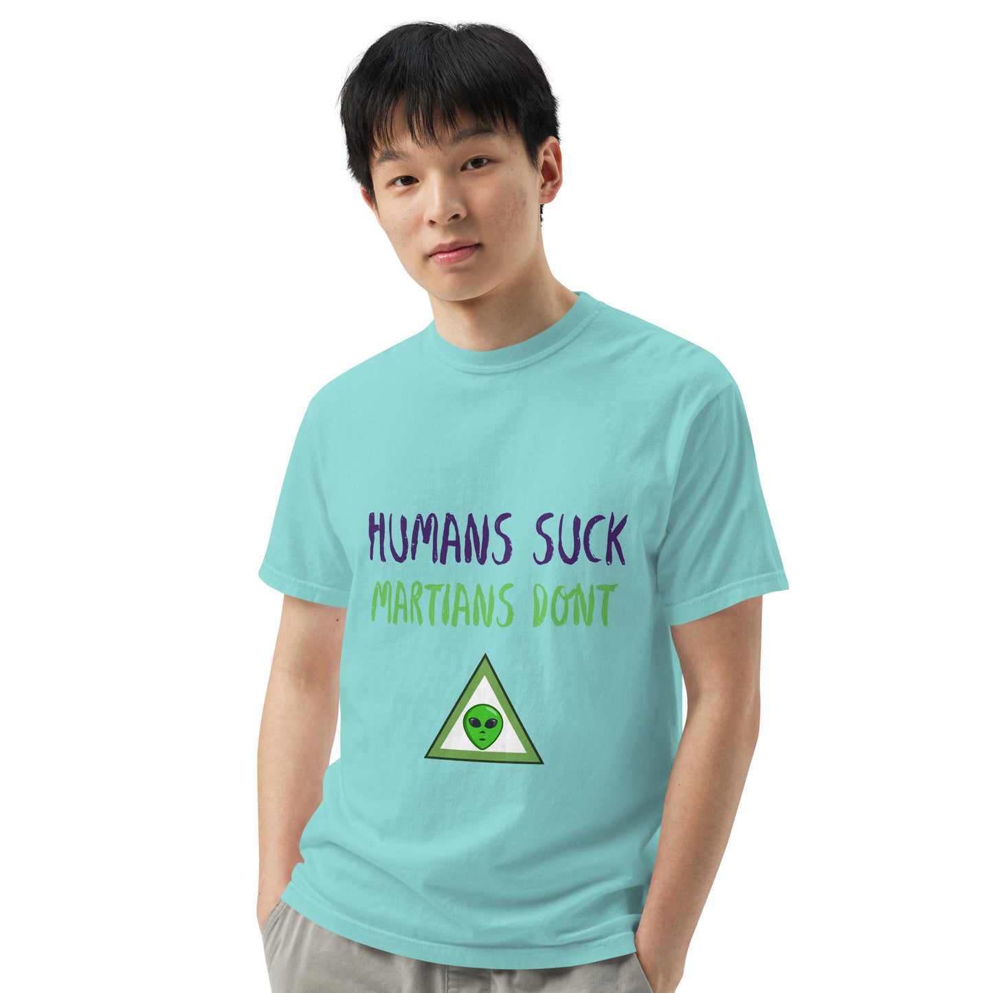 OG Martians “Quote” Unisex garment-dyed heavyweight t-shirt