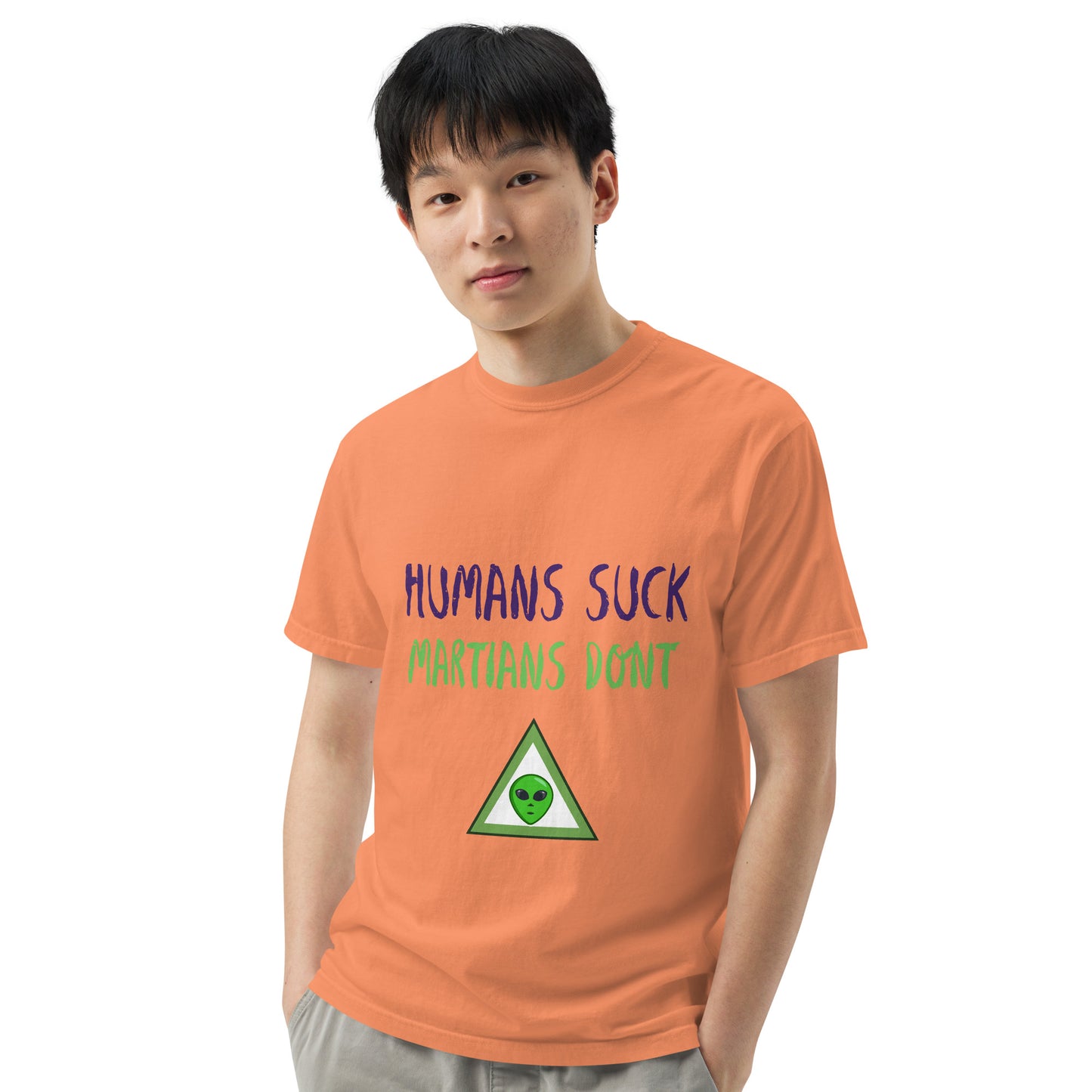 OG Martians “Quote” Unisex garment-dyed heavyweight t-shirt